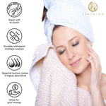 Cotton Ribbed Textured Bath Sheet & Towel Set 4-Piece - Soho