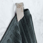 Cotton Ribbed Textured Bath Sheet & Towel Set 4-Piece - Soho