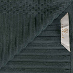 Superior Soho Cotton Ribbed Textured Absorbent Hand and Bath Towel Set