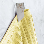 Superior Soho Cotton Ribbed Textured Hand Towel and Bath Sheet Set