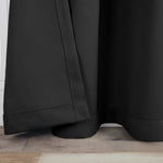 Blackout Window Curtains Solid Room Darkening Washable Set of 2
