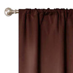 Blackout Window Curtains Solid Room Darkening Washable Set of 2