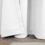 Blackout Window Curtains Solid Room Darkening Back Tab Set of 2