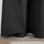 Blackout Window Curtains Solid Room Darkening Back Tab Set of 2