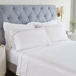 100% Cotton Two-Line Embroidered Sheet Set
