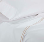 100% Cotton Two-Line Embroidered Sheet Set