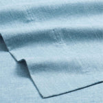 Superior Melange Flannel Cotton Two-Toned Fuzzy Pillowcases, Set of 2