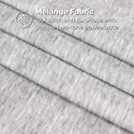 Superior Melange Flannel Cotton Two-Toned Fuzzy Pillowcases, Set of 2