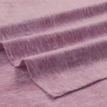 Superior Melange Flannel Cotton Two-Toned Fuzzy Pillowcases, Set of 2