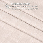 Superior Melange Flannel Cotton Two-Toned Fuzzy Pillowcases, Set of 2