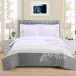 100% Cotton Sydney Floral Damask Duvet Cover Set