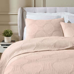 Superior Tanta Cotton Medium Weight Textured Circles Woven Coverlet