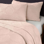 Superior Tanta Cotton Medium Weight Textured Circles Woven Coverlet