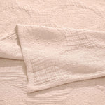 Superior Tanta Cotton Medium Weight Textured Circles Woven Coverlet