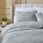 Superior Tanta Cotton Medium Weight Textured Circles Woven Coverlet