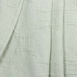 Superior Tanta Cotton Medium Weight Textured Circles Woven Coverlet
