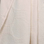 Superior Tanta Cotton Medium Weight Textured Circles Woven Coverlet