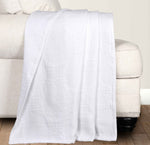 Superior Tanta Cotton Medium Weight Textured Circles Woven Coverlet