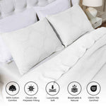 Superior Tanta Cotton Medium Weight Textured Circles Woven Coverlet