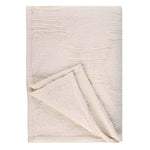 Superior Tanta Cotton Medium Weight Textured Circles Woven Coverlet