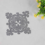 Traditional Embroidered Damask Sheer Grommet Curtain Panel Set