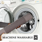 Superior Troy Solid Non-Slip Machine Washable Bath Rug Set