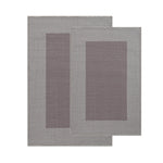 Superior Troy Solid Non-Slip Machine Washable Bath Rug Set