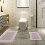 Superior Troy Solid Non-Slip Machine Washable Bath Rug Set
