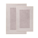 Superior Troy Solid Non-Slip Machine Washable Bath Rug Set