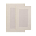 Superior Troy Solid Non-Slip Machine Washable Bath Rug Set