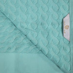 Superior Turkish Cotton Jacquard Herringbone Solid 12 Piece Face Towel
