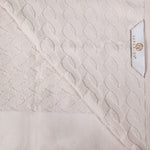 Superior Turkish Cotton Jacquard Herringbone Solid 12 Piece Face Towel