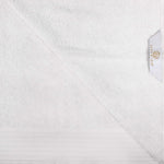 Superior Turkish Cotton Jacquard Herringbone Solid 12 Piece Face Towel