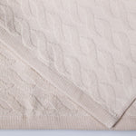 Superior Turkish Cotton Jacquard Herringbone Solid 12 Piece Face Towel
