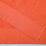 Superior Turkish Cotton Jacquard Herringbone Solid 12 Piece Face Towel