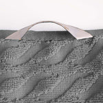 Superior Turkish Cotton Jacquard Herringbone Solid 12 Piece Face Towel