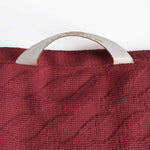 Superior Turkish Cotton Jacquard Herringbone Solid 12 Piece Face Towel