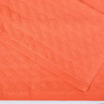 Superior Turkish Cotton Jacquard Herringbone Solid 6 Piece Hand Towel