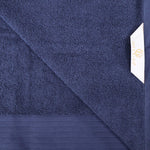 Superior Turkish Cotton Jacquard Herringbone Solid 6 Piece Hand Towel