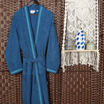 Superior Turkish Cotton Terry Kimono Embroidered Unisex Bathrobe