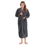 Superior Turkish Cotton Terry Kimono Embroidered Unisex Bathrobe