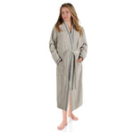 Superior Turkish Cotton Terry Kimono Embroidered Unisex Bathrobe