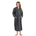 Superior Turkish Cotton Terry Kimono Embroidered Unisex Bathrobe