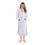 Superior Turkish Cotton Terry Kimono Embroidered Unisex Bathrobe
