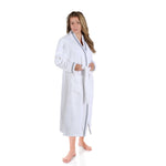 Superior Turkish Cotton Terry Kimono Embroidered Unisex Bathrobe