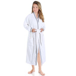 Superior Turkish Cotton Terry Kimono Embroidered Unisex Bathrobe
