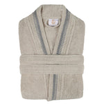Superior Turkish Cotton Terry Kimono Embroidered Unisex Bathrobe