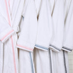 Superior Turkish Cotton Terry Kimono Embroidered Unisex Bathrobe