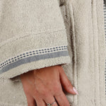 Superior Turkish Cotton Terry Kimono Embroidered Unisex Bathrobe