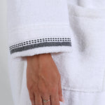Superior Turkish Cotton Terry Kimono Embroidered Unisex Bathrobe